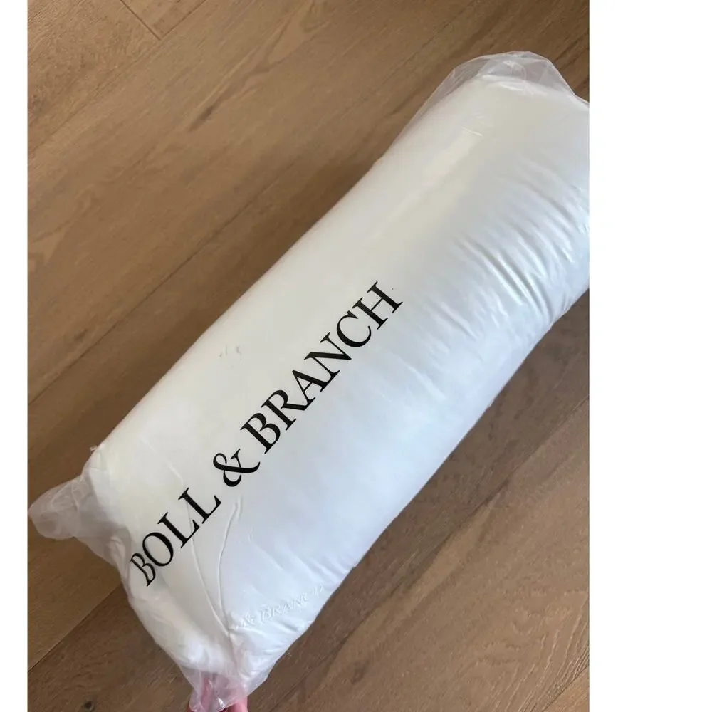 New Boll & Branch King Down Alternative Firm Bed Pillow