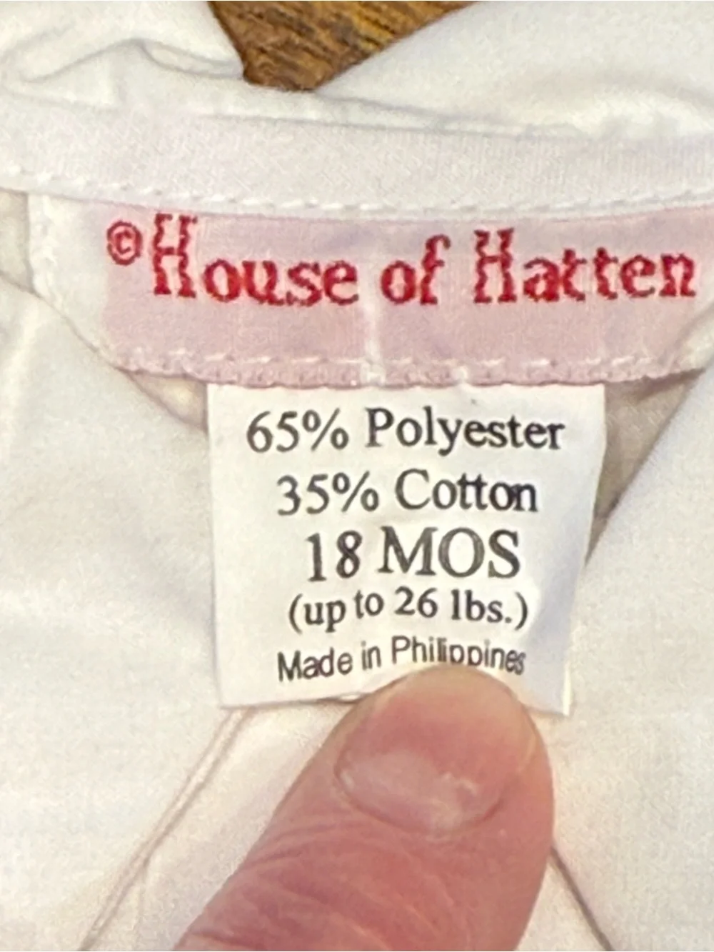 House Of Hatten new tag