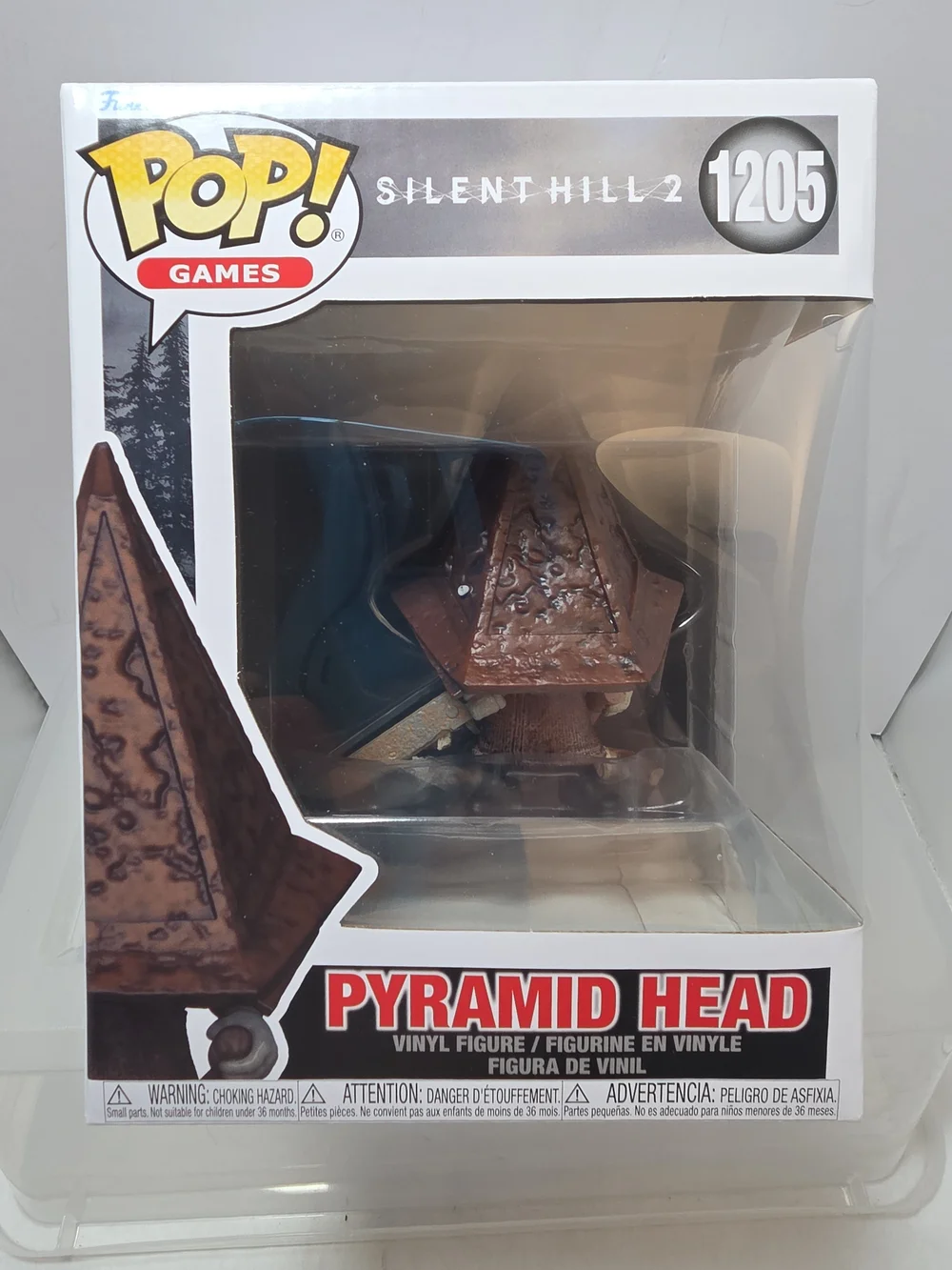 Funko Pop! Games Silent Hill 2 Pyramid Head #1205 Vinyl Figure NIB (ZZ)