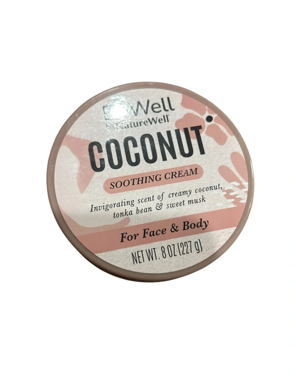 Bewell Coconut Soothing Cream for Face & Body - Pink