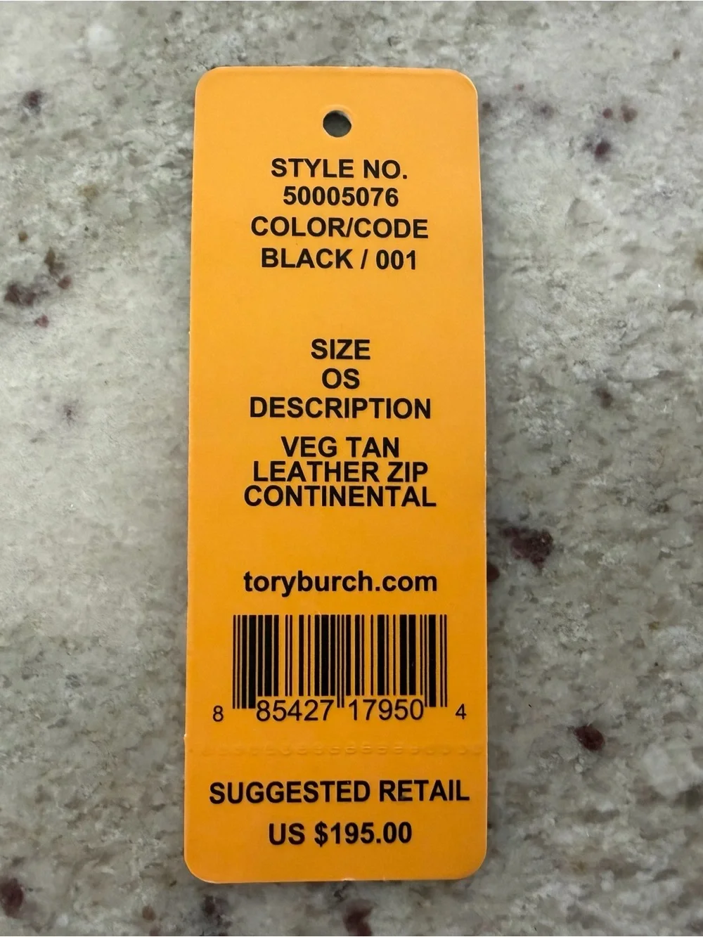 Tory Burch smooth black