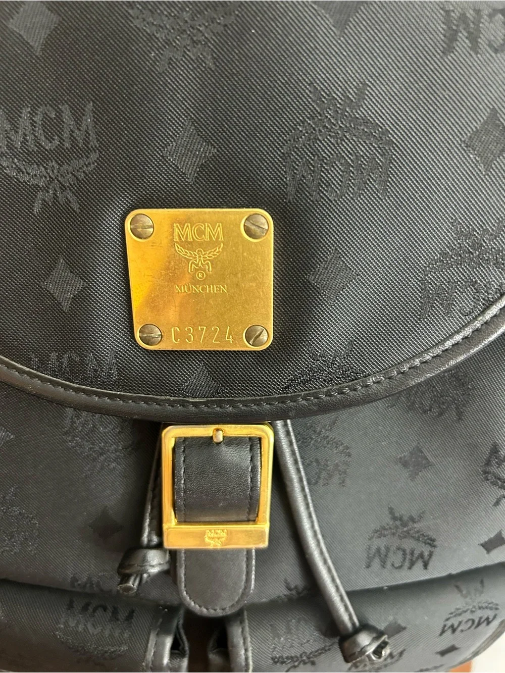 MCM backpack black