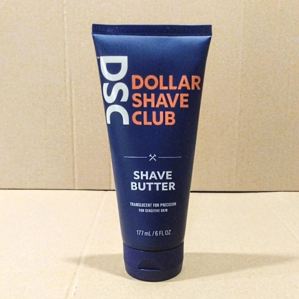 DSC Dollar Shave Club Shave Butter 6 fl oz for sensitive skin New Sealed