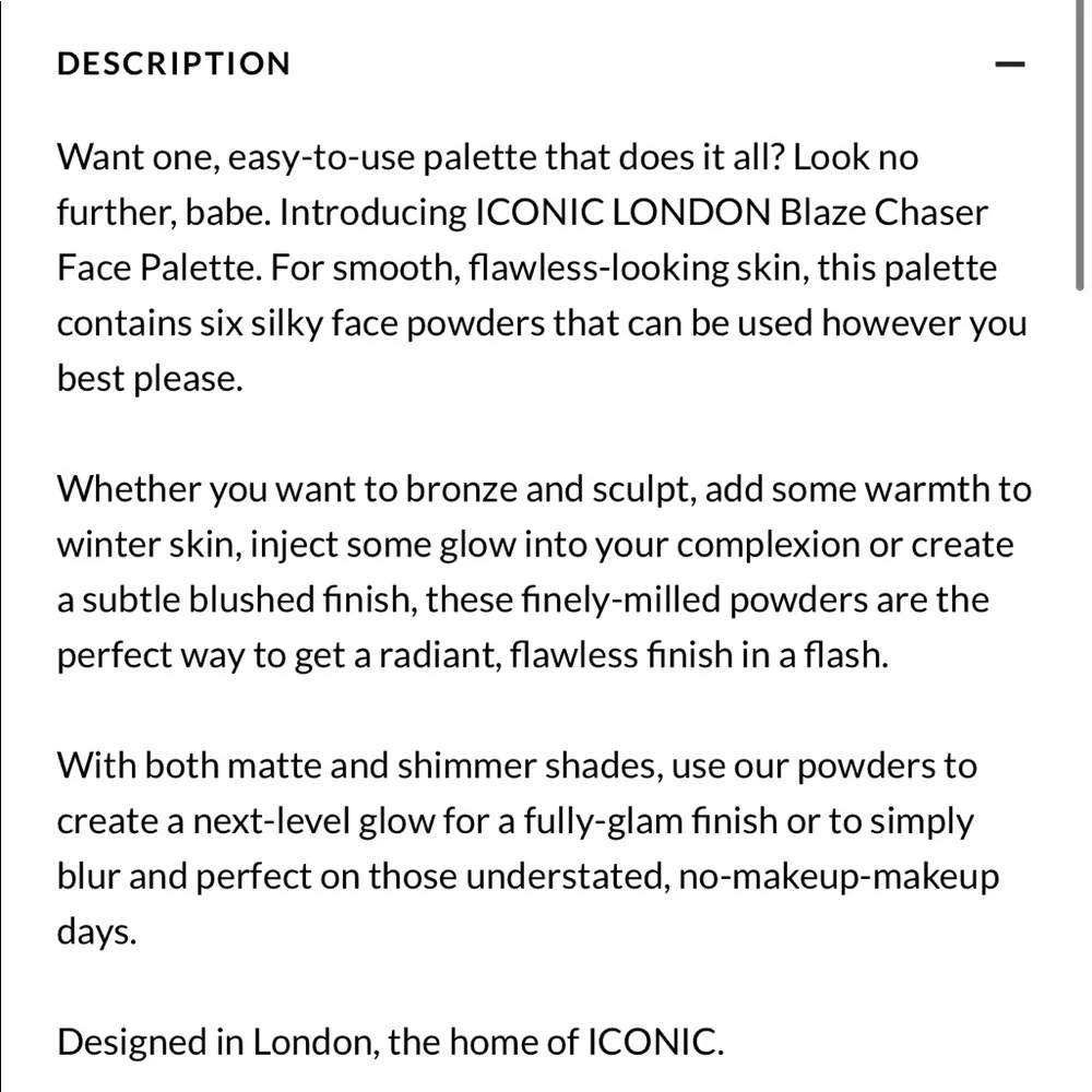 ICONIC London tones iconic