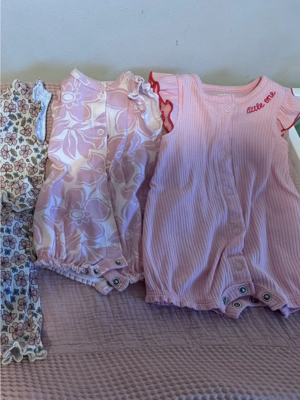 Carters two rompers