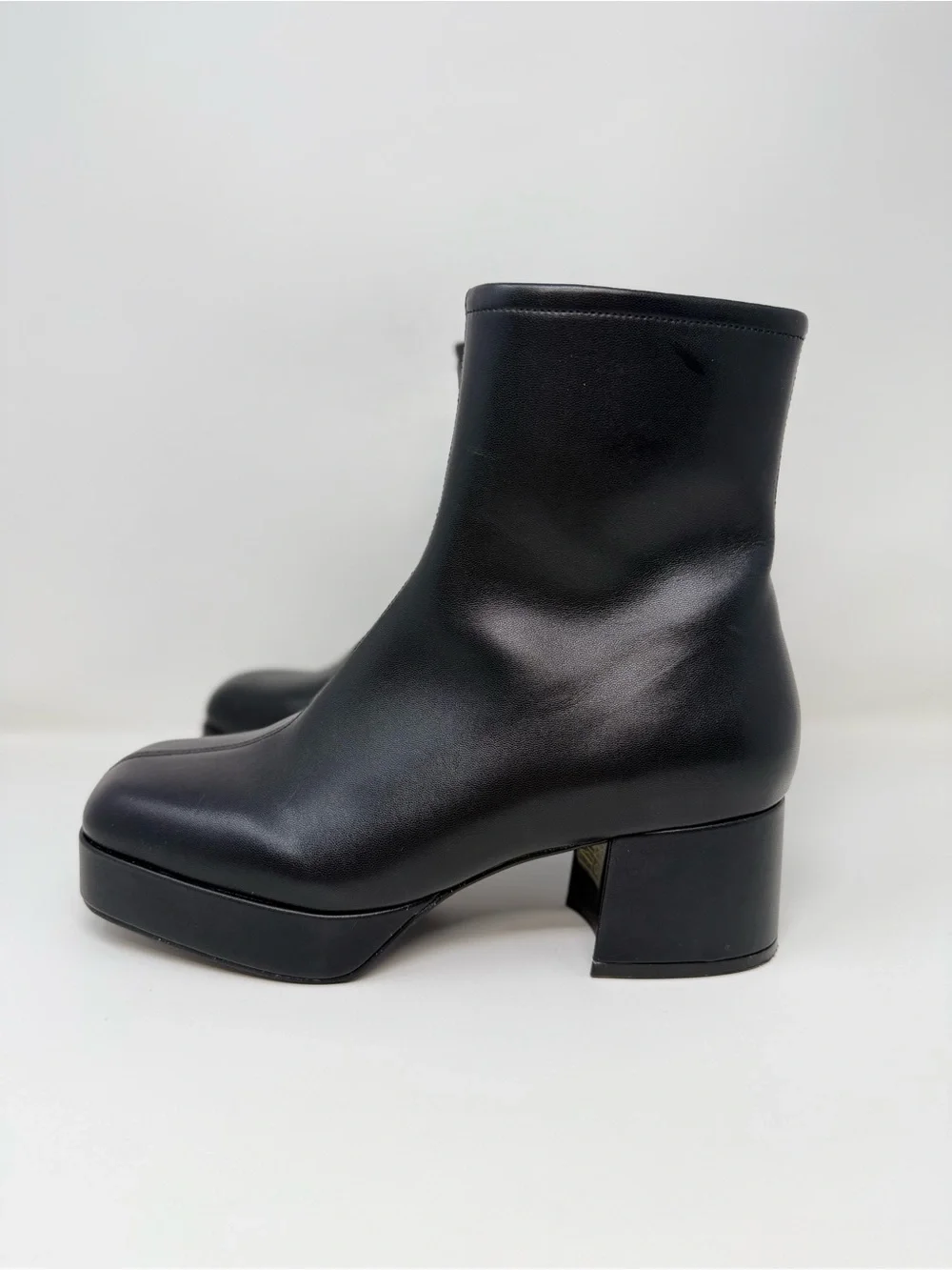 Jeffrey Campbell Capacity Platform Bootie Black Sz 8.5