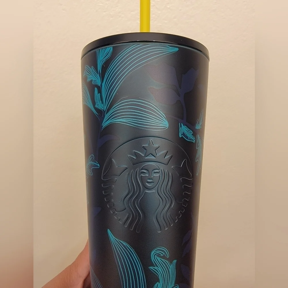 Starbucks hard straw bright