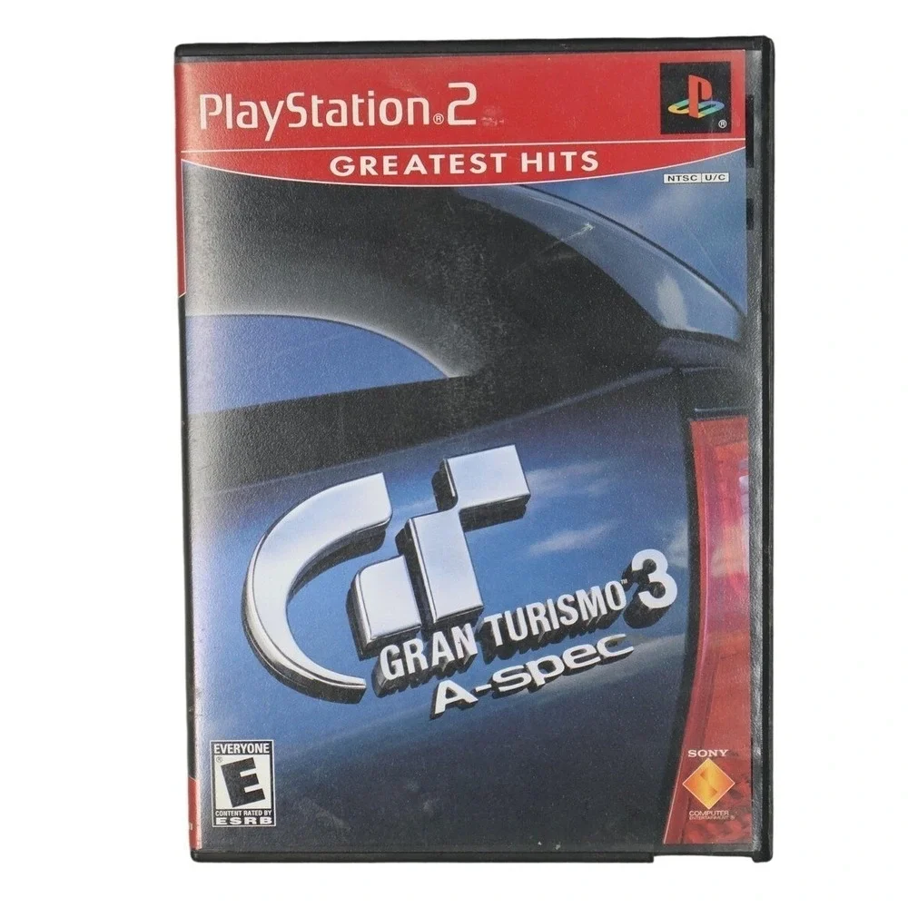 Gran Turismo 3 A-spec Sony PlayStation 2 PS2 Greatest Hits E NTSC-U/C Racing
