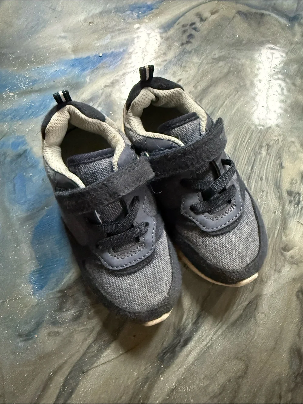 Osh Kosh Navy Blue Sneakers