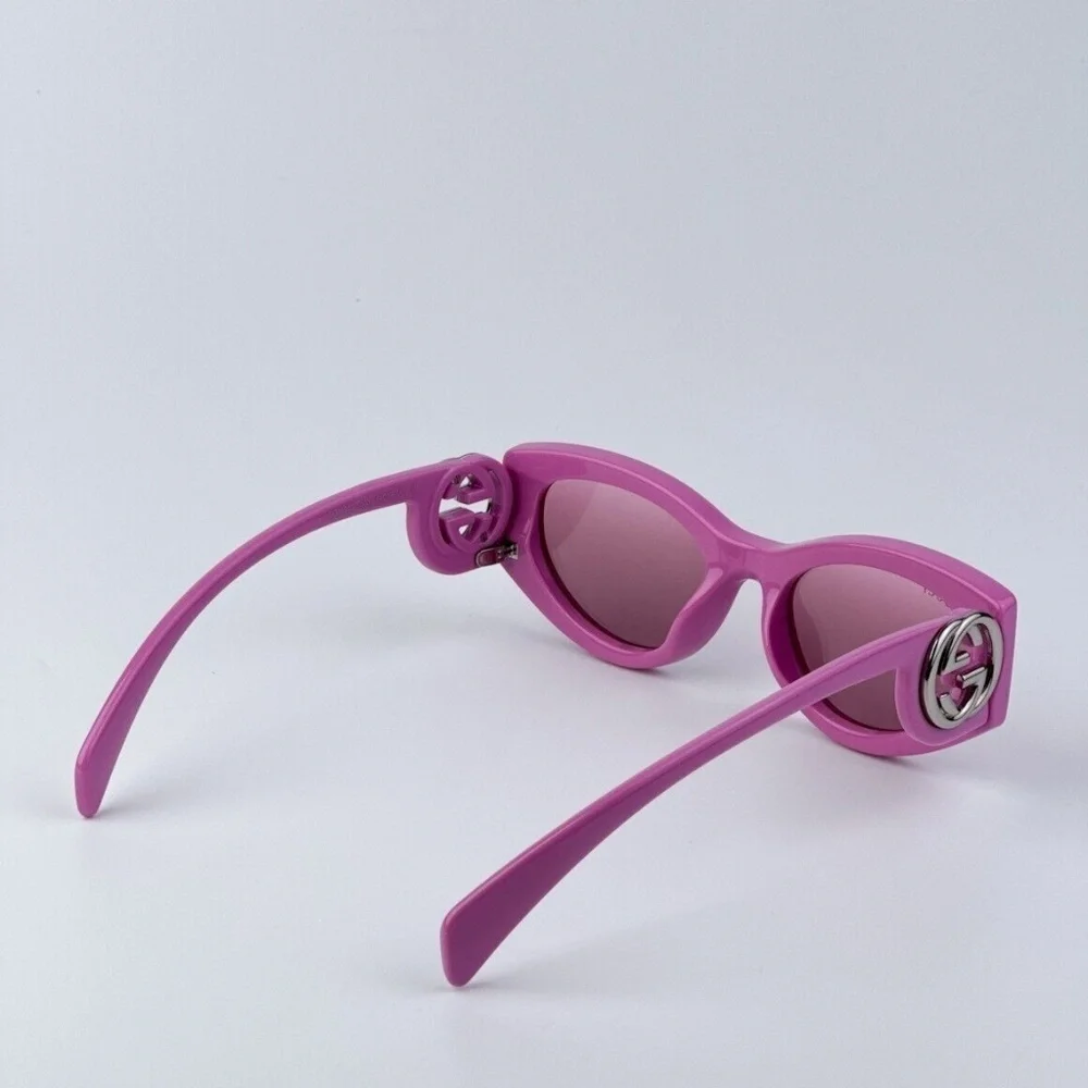 NWT Gucci GG1691S-003 Rose 54mm Sunglasses