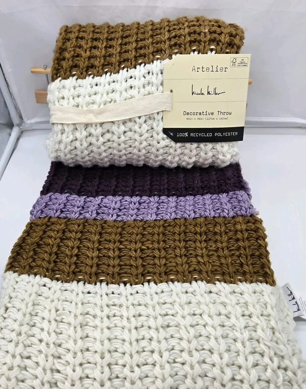 Artelier Nicole Miller GRANNY Throw 50x60