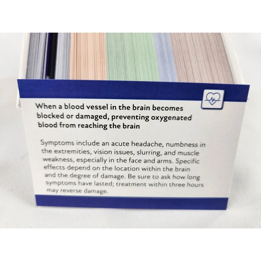 Test Prep Books EMT‎ Flash Cards Emergency Medicine Exam Preparation English