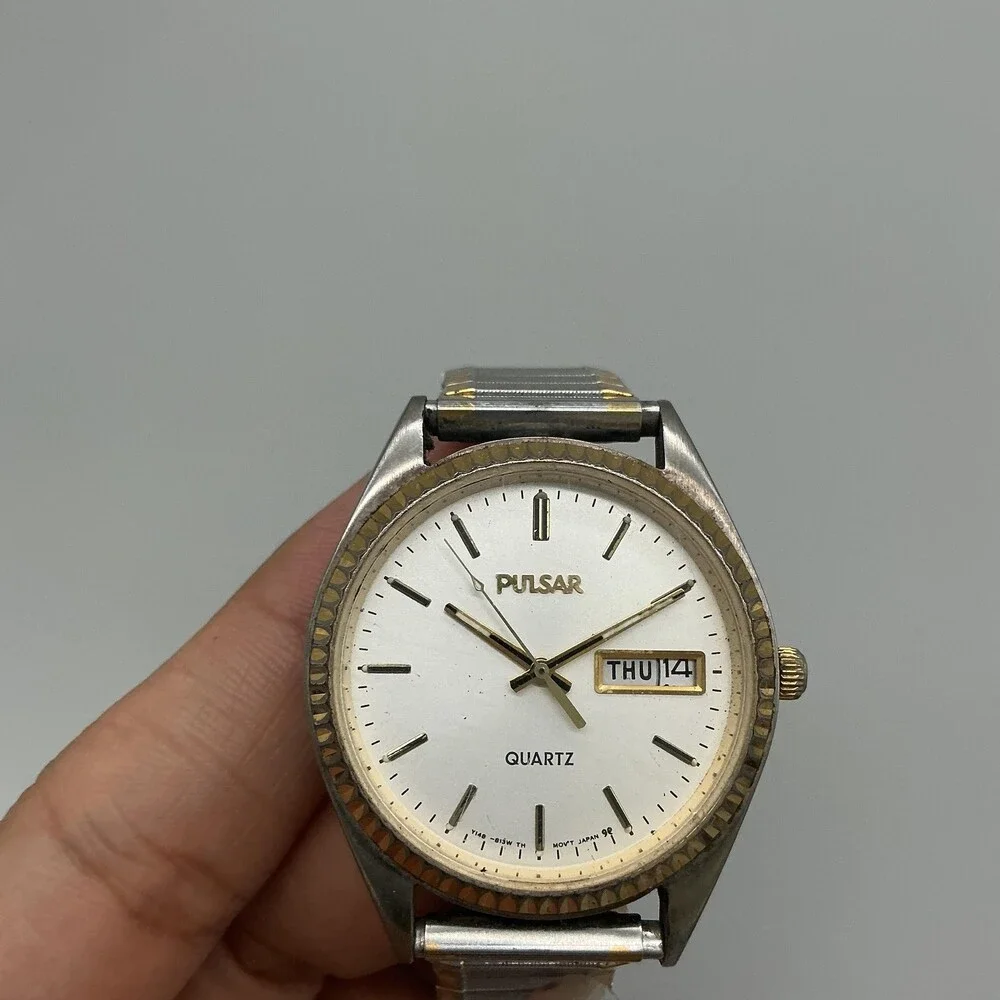 Pulsar brand vintage stainless