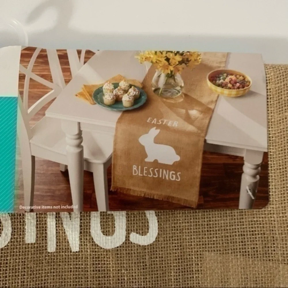 NWT. WAY TO CELEBRATE Easter Table Runner