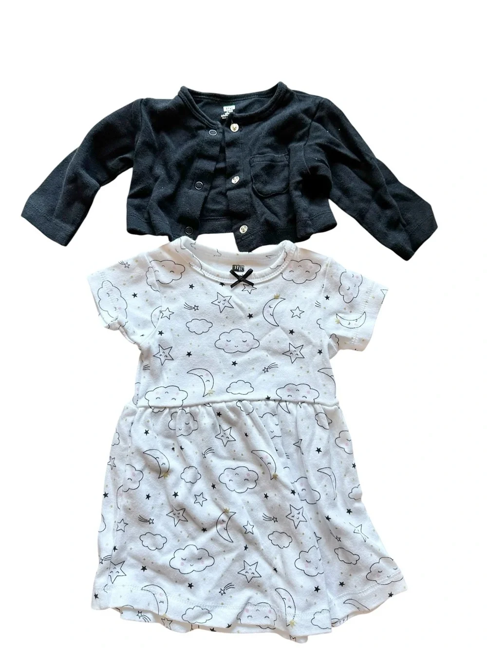 Mixed brands 6 piece lot outfit clothes size 3-6 baby girl