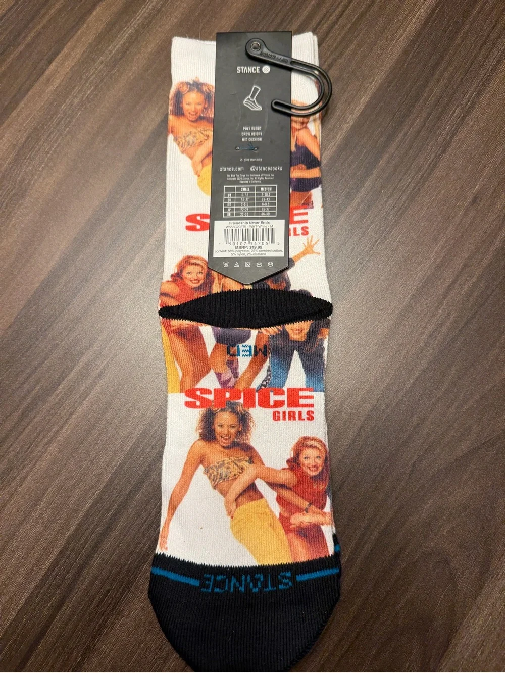 NWT Spice Girls women’s socks