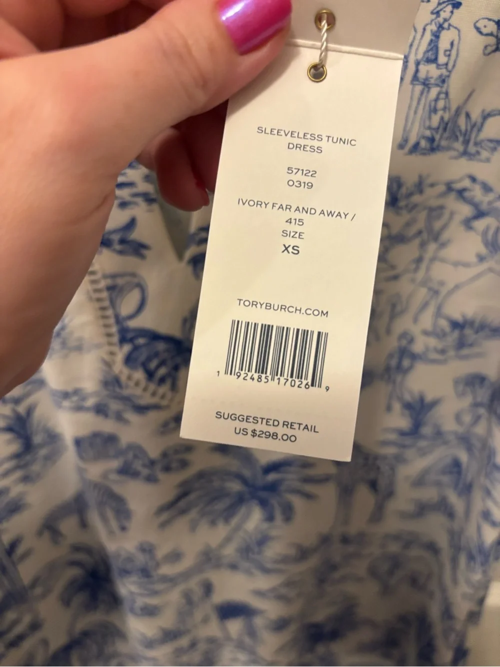 Tory Burch sleeveless shift