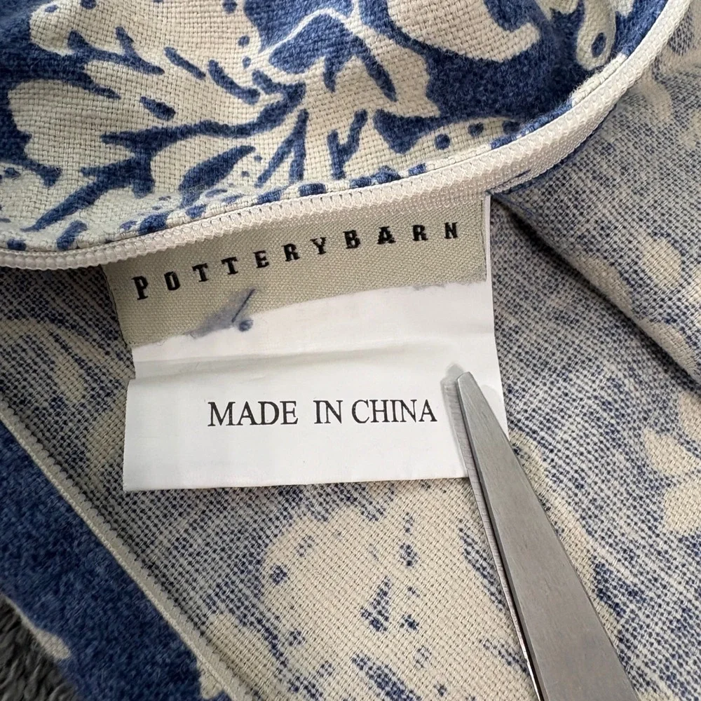 Pottery Barn floral botanical