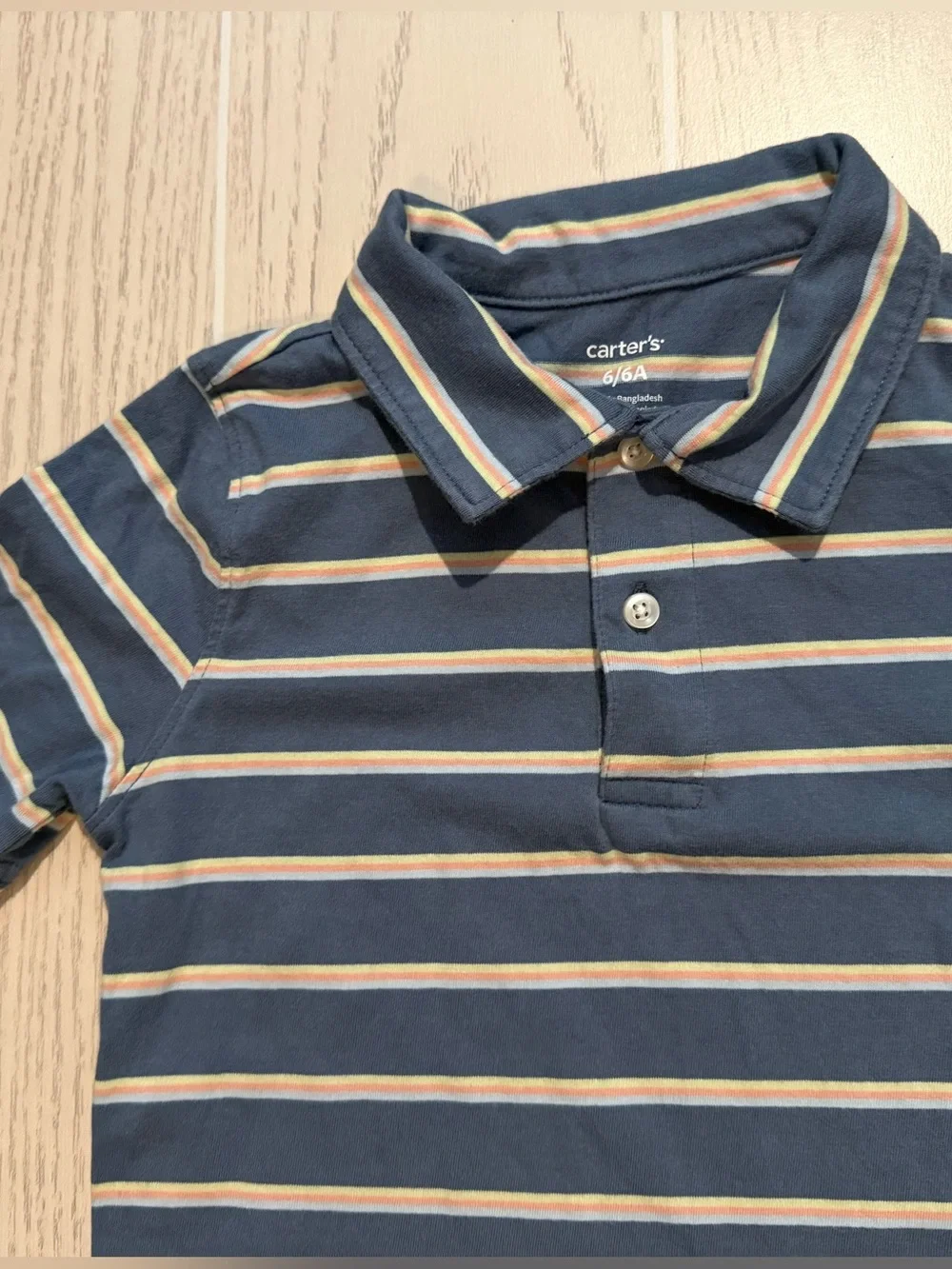 Carter’s The Children’s Place Boys Polo‎ Shirt Bundle Size 6 Preppy School Lot 3