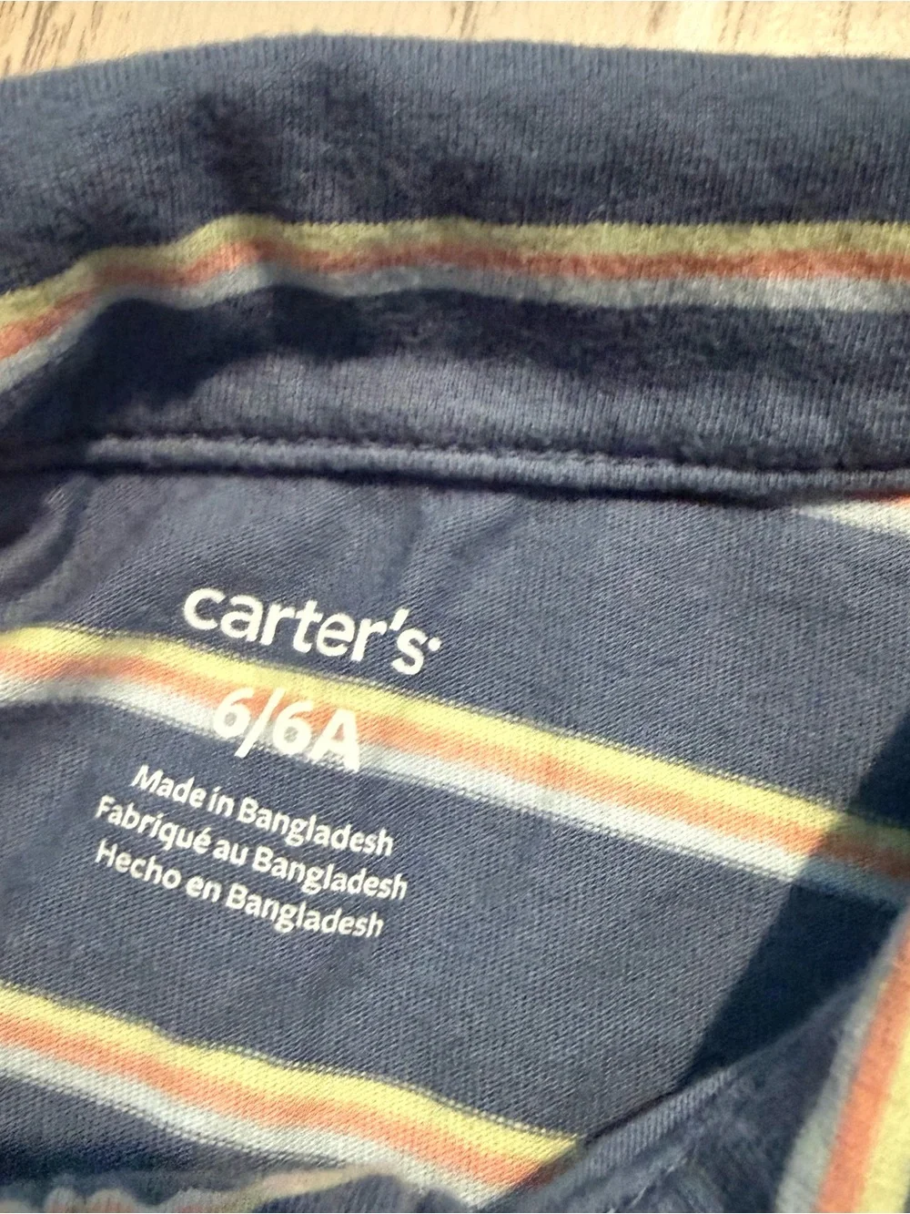 Carter’s The Children’s Place Boys Polo‎ Shirt Bundle Size 6 Preppy School Lot 3