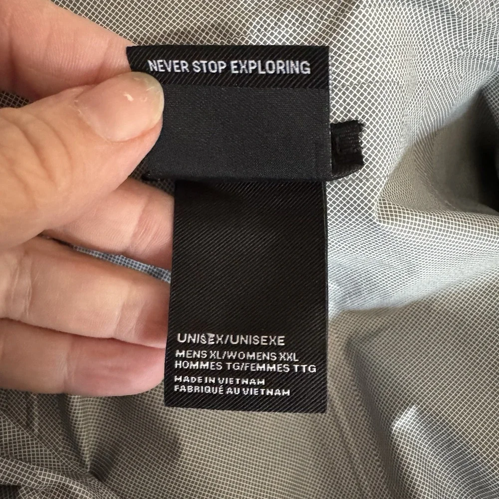 The North Face new tags…