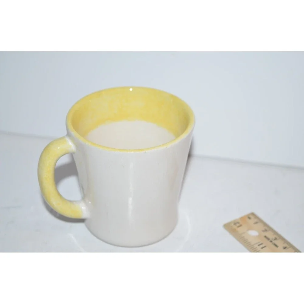 Vtg Elephant Mug Coffee Cup Floral Italy‎ Hand Painted Unique design