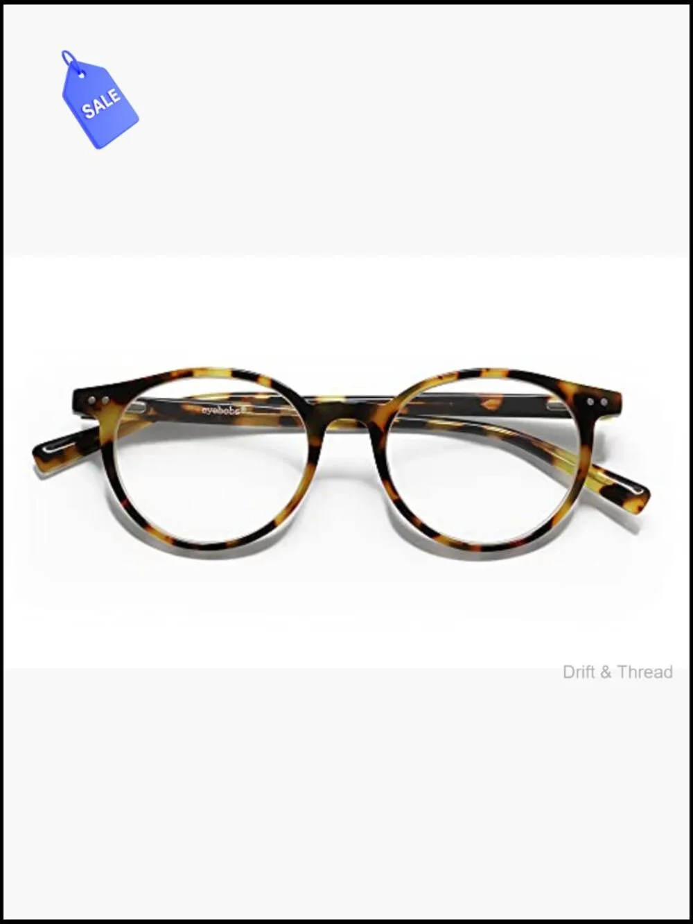 Premium Round Reading Glasses - Acetate Frame - Scratch Resistant