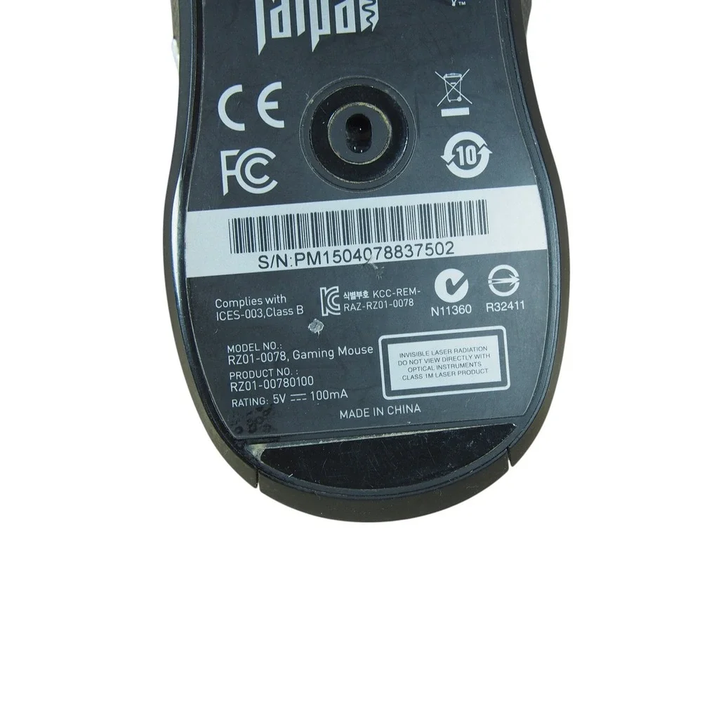 Razer Taipan Ambidextrous PC RZ01-0078 Gaming Mouse 8200dpi MICE Tested‎ Works