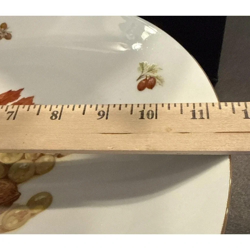 Bareuther Waldsassen Bavaria Germany Cake Pedestal Stand Fruit Nuts Grapes VTG‎
