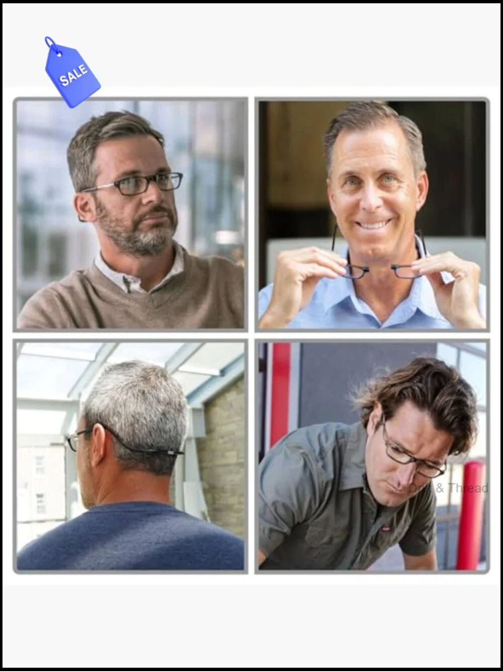 Magnetic Reading Glasses for Men or Women, Computer Readers, Original