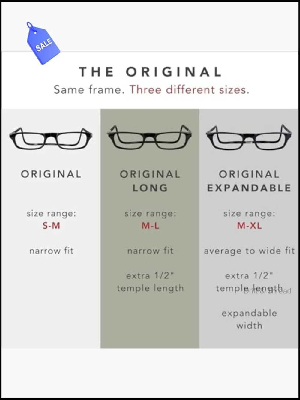 Magnetic Reading Glasses for Men or Women, Computer Readers, Original