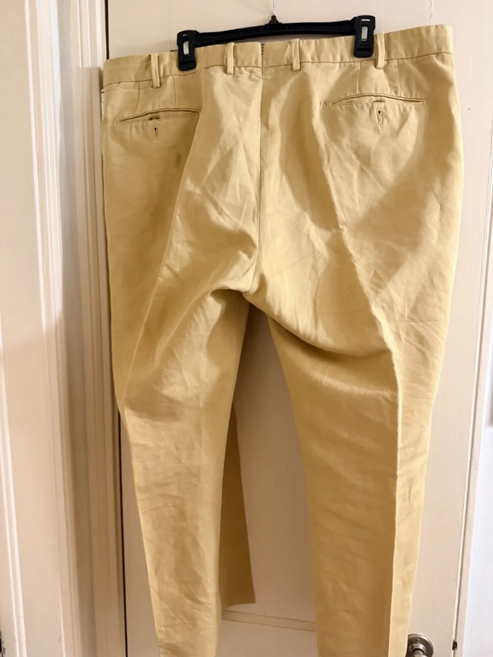 Incotex Venezia 1951 Chinolino Cotton Linen Chino Pants Men’s 42 Beige Italy