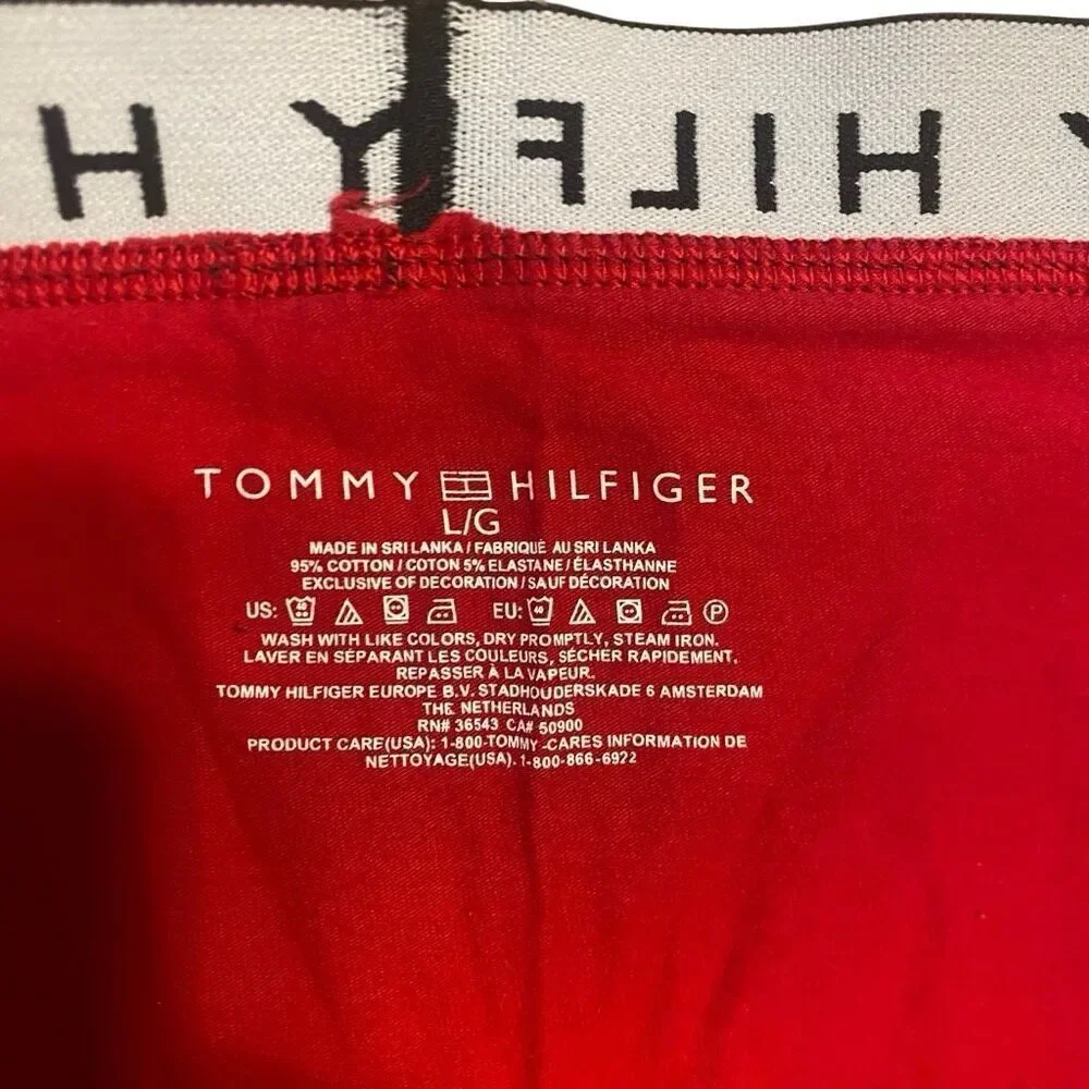 Tommy Hilfiger red large boxer briefs 1 pair