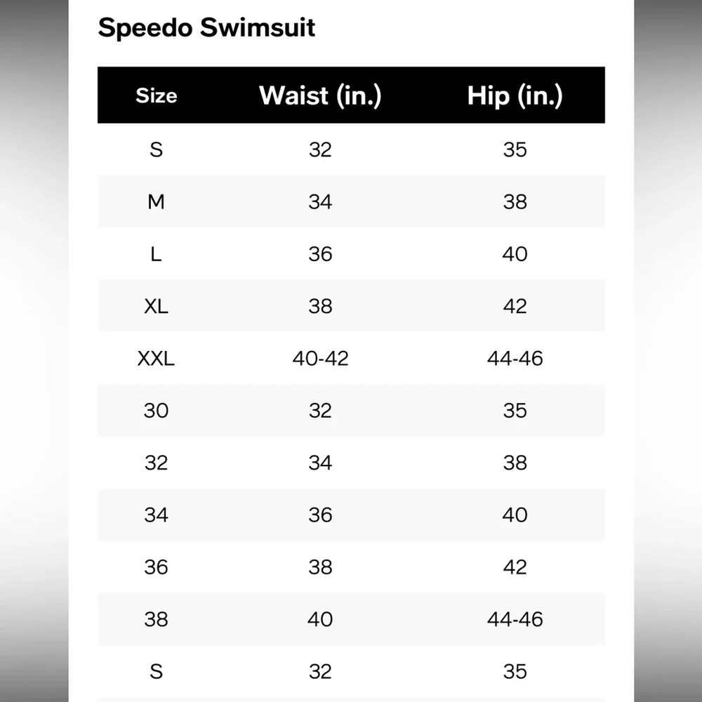 Speedo brand new