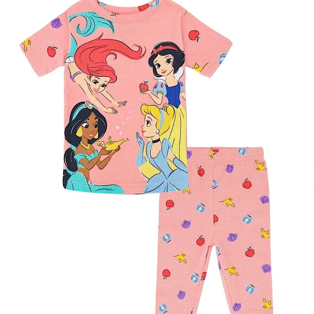 DISNEY PRINCESS Pajamas BABY GIRL SIZE 12 MONTHS NEW
