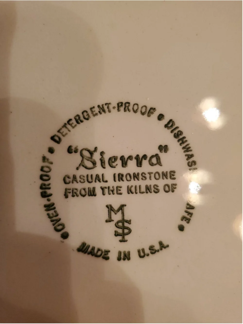 Sierra Casual Ironstone Platter