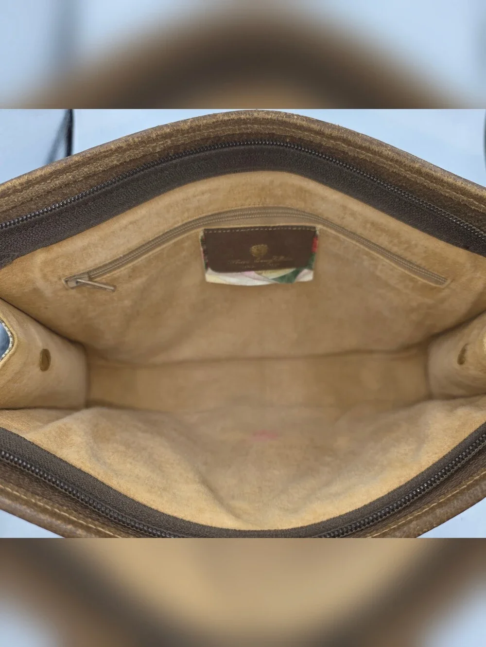 Vintage Gucci Accessory Collection Clutch Bag GG Supreme Monogram Canvas Italy