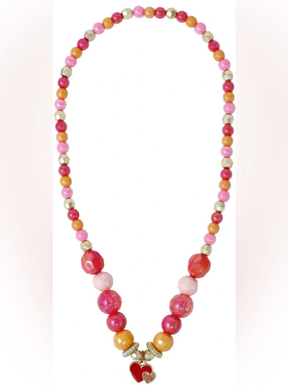 Pink Poppy Unicorn Love Necklace