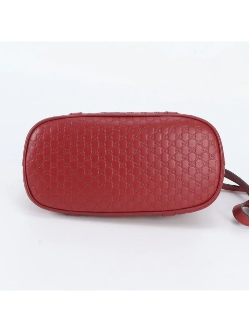 Gucci Micro Guccissima Leather 2-Way Handbag Crossbody Shoulder
