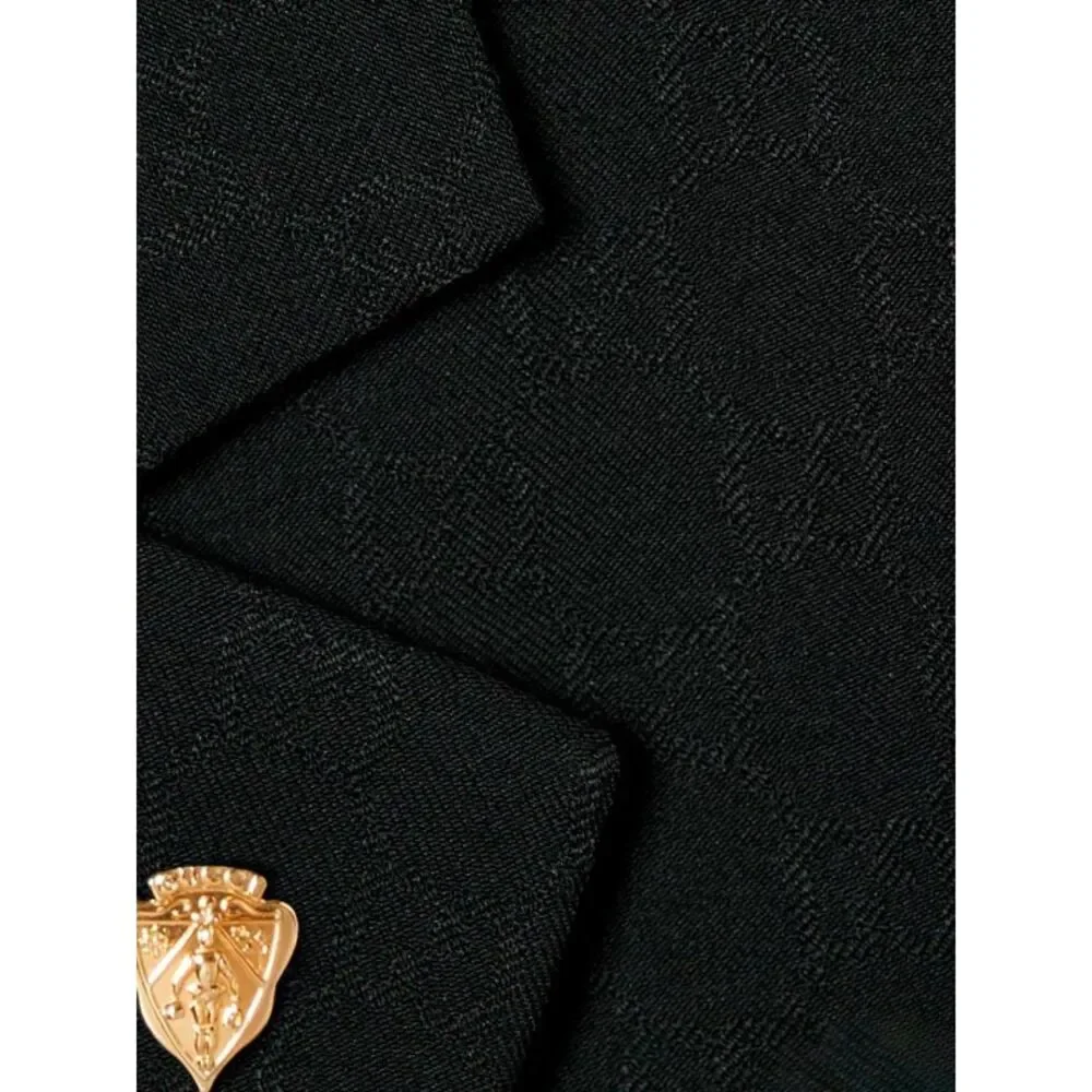 Gucci Men Single-Breasted Jacket With 