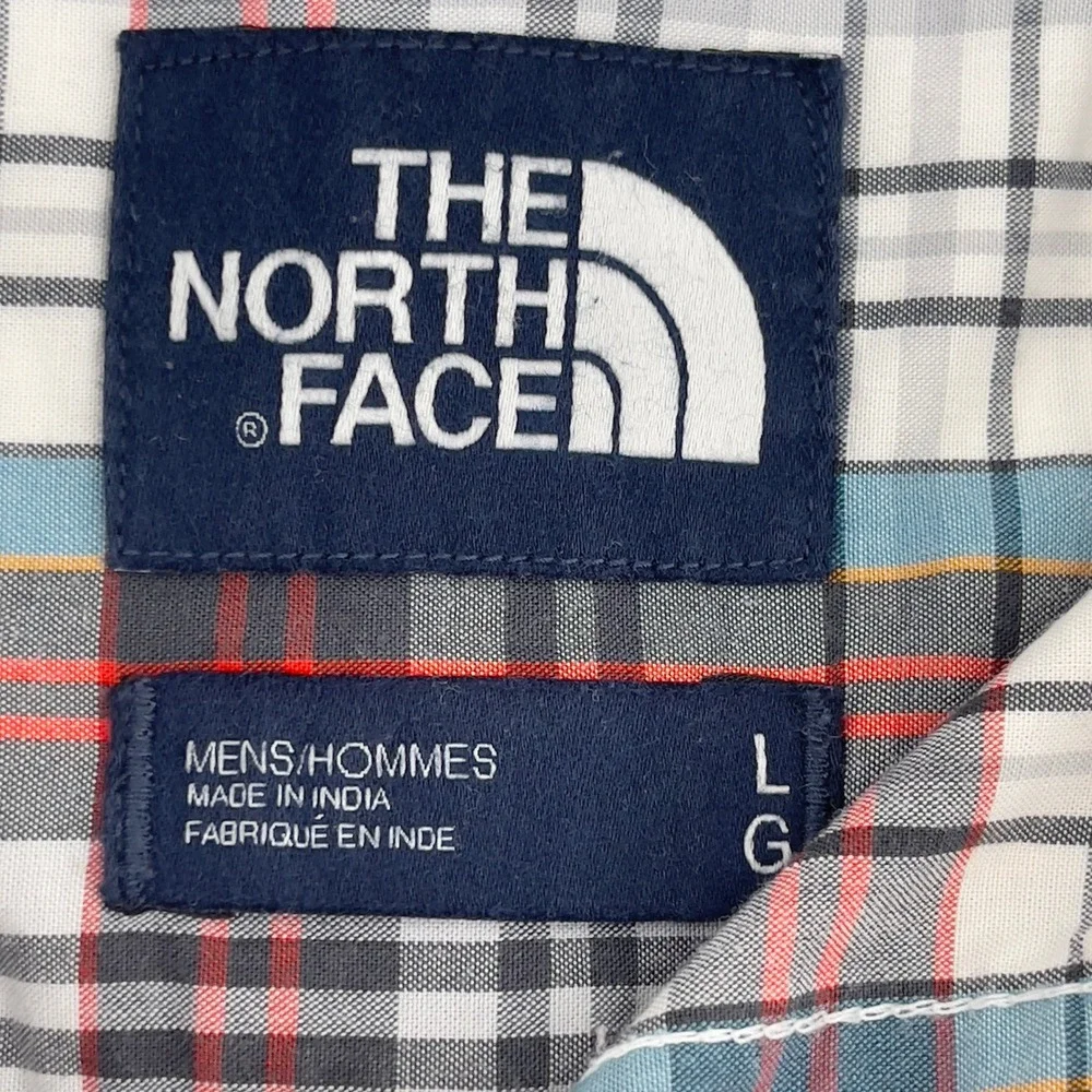 The North Face classic plaid