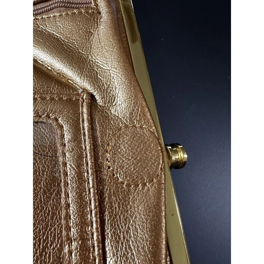 Gold Clutch Bitten By Steve & Barry’s Excl.‎ By Sarah Jessica Parker With Tag