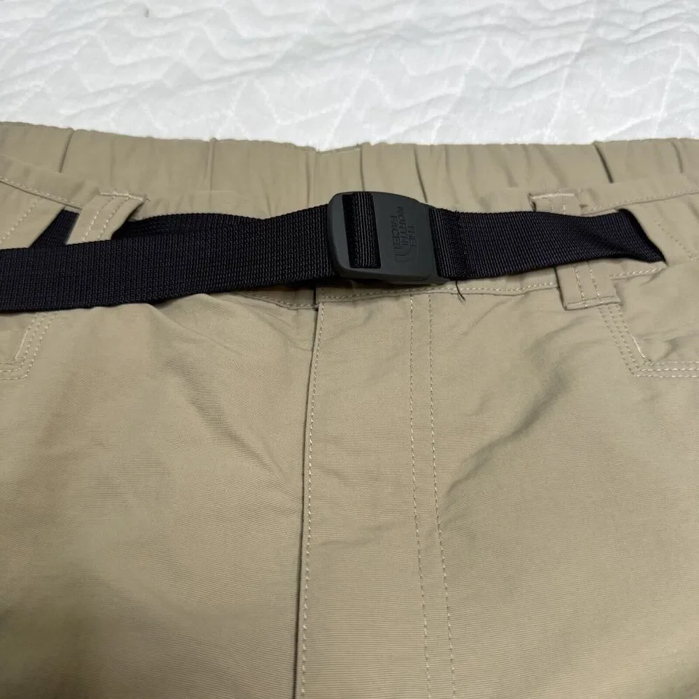 North Face Mens XL Paramount‎ Trail Convertible Pants Hiking Tan Khaki !