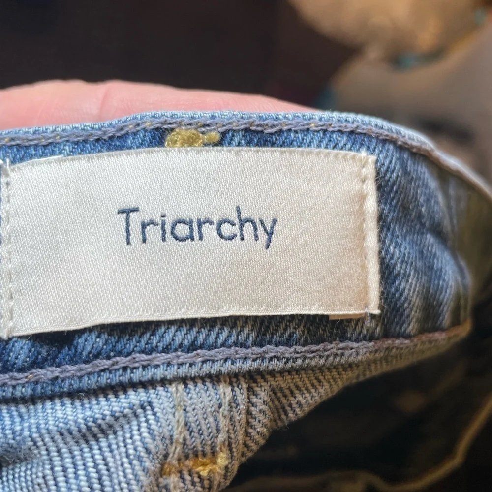 Triarchy theme fabric cut