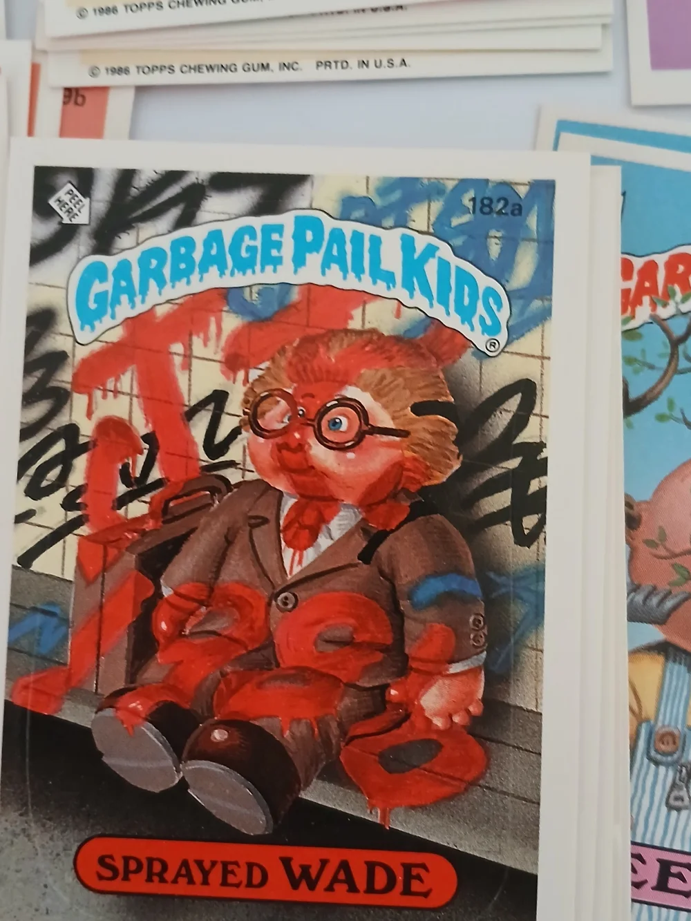 Garbage Pail Kids garbage pail