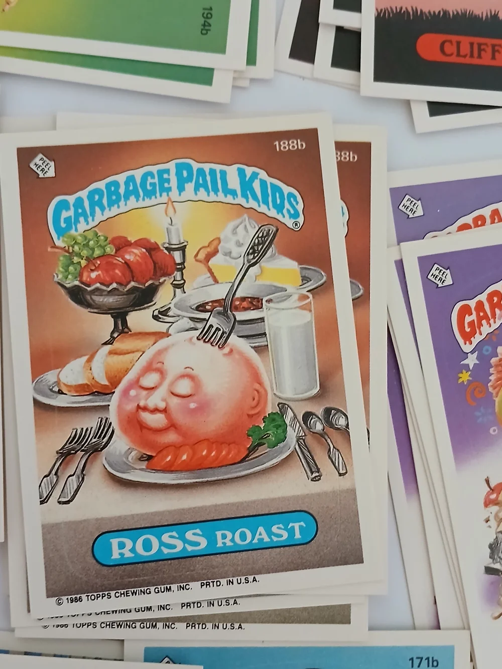 Garbage Pail Kids garbage pail