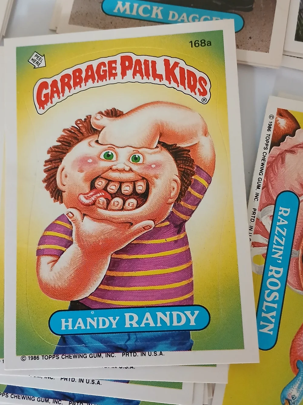 Garbage Pail Kids garbage pail