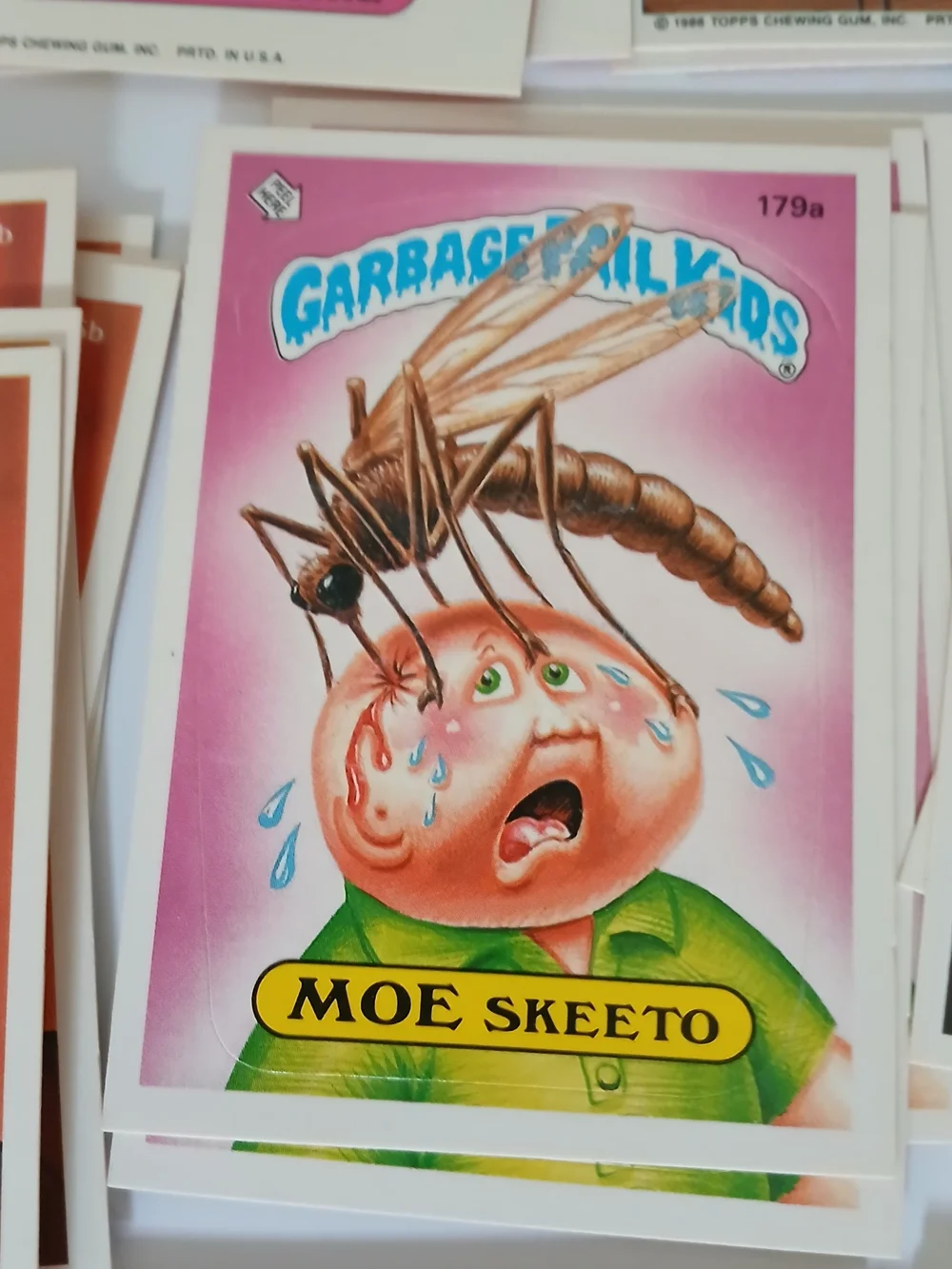 Garbage Pail Kids garbage pail