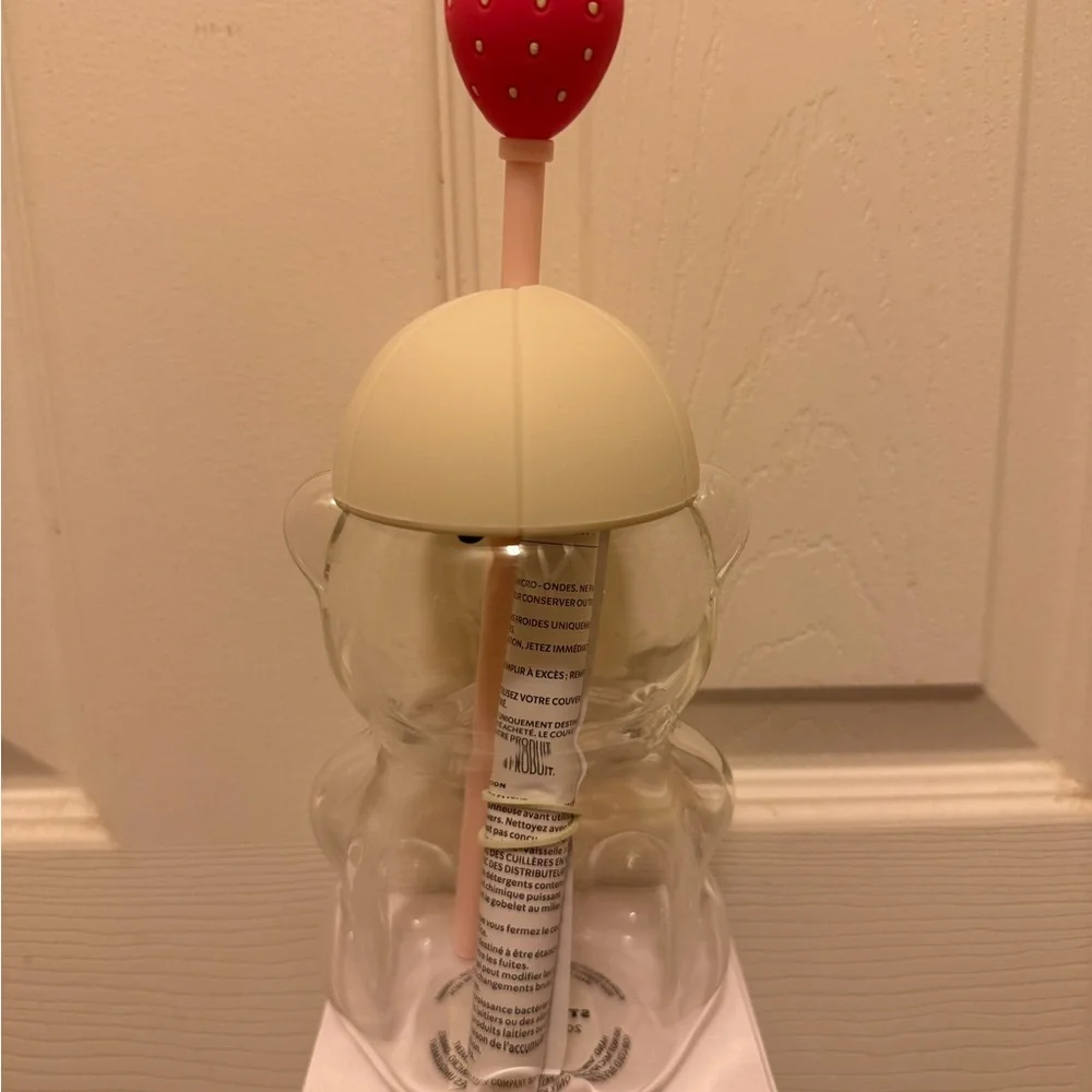 Starbucks topper glass show