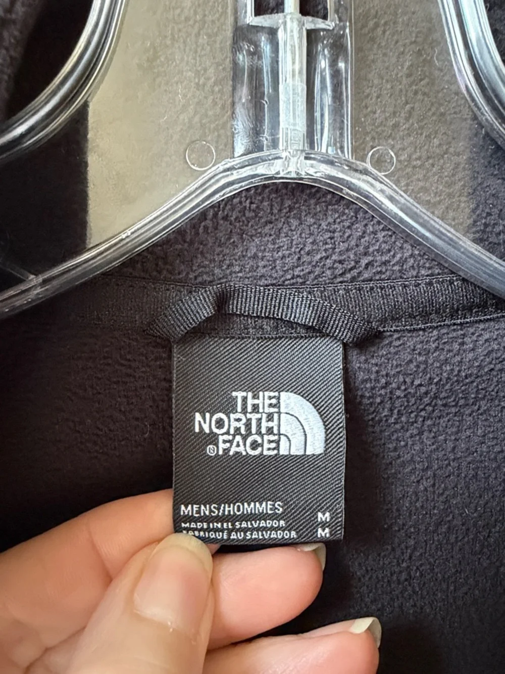 Men’s The North Face Black 1/4 Zip Fleece Pullover